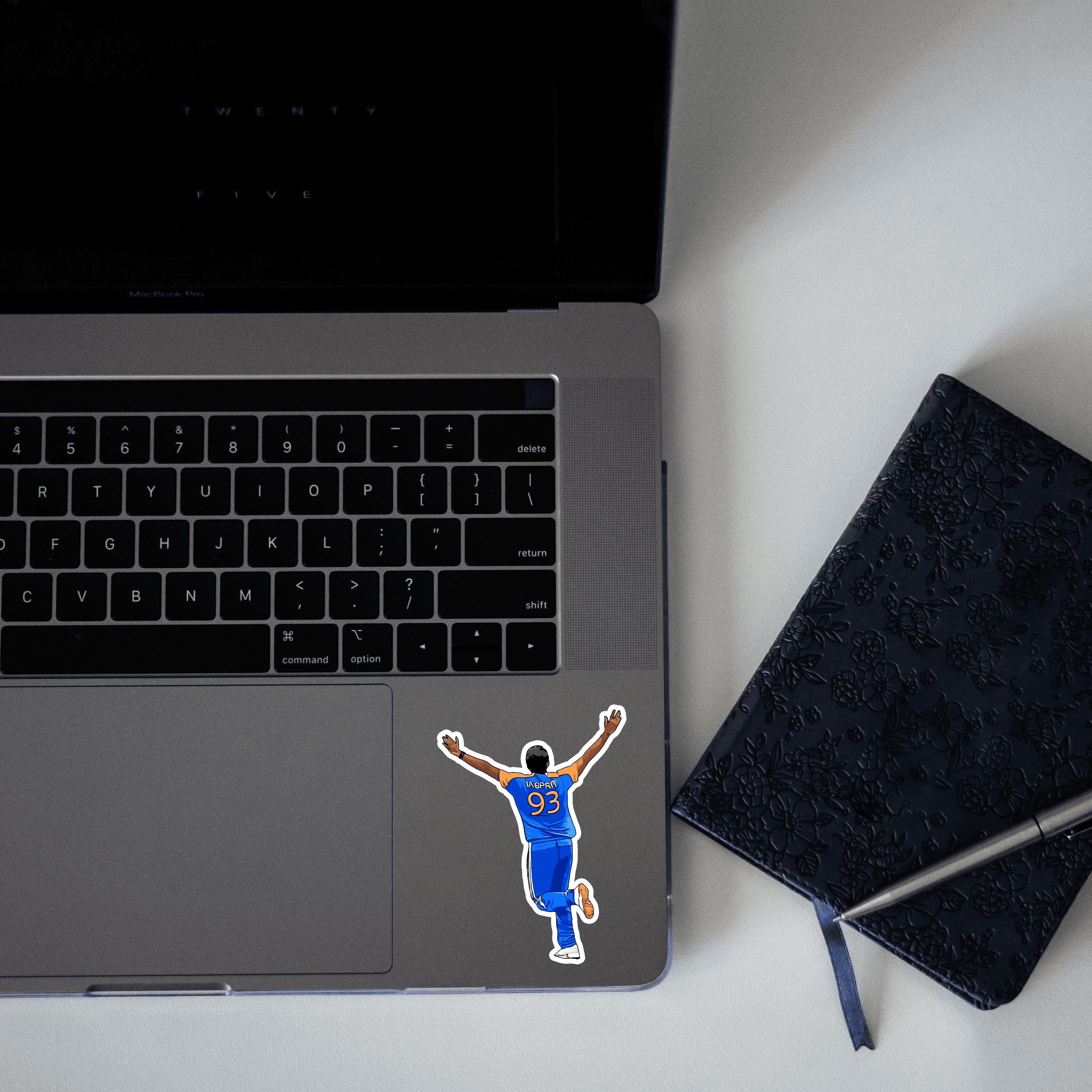 Jaspreet bumrah - Indian Cricket Sticker - sticckiz.com