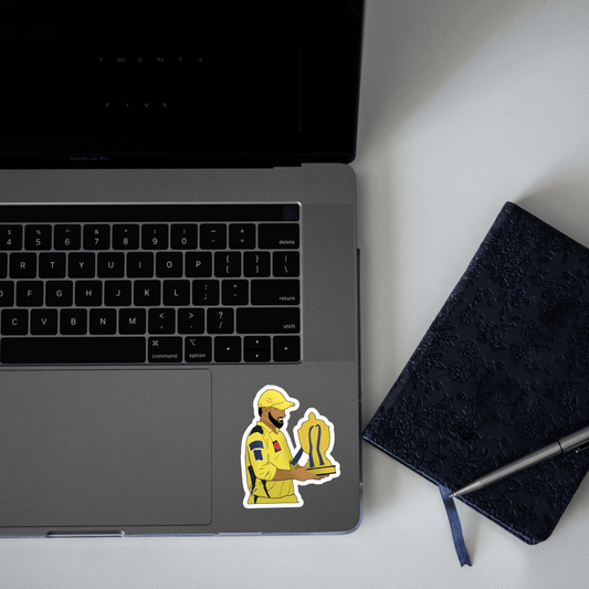 CSK Winning Sticker - sticckiz.com