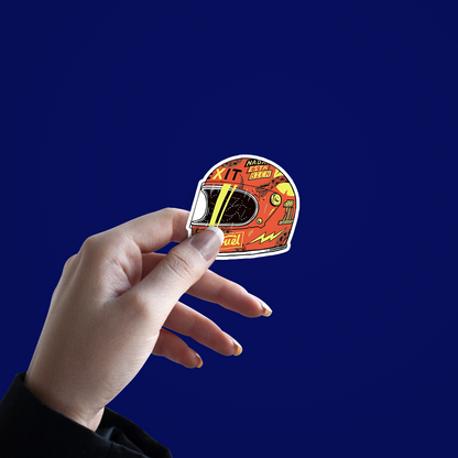 Tormento Helmet Sticker