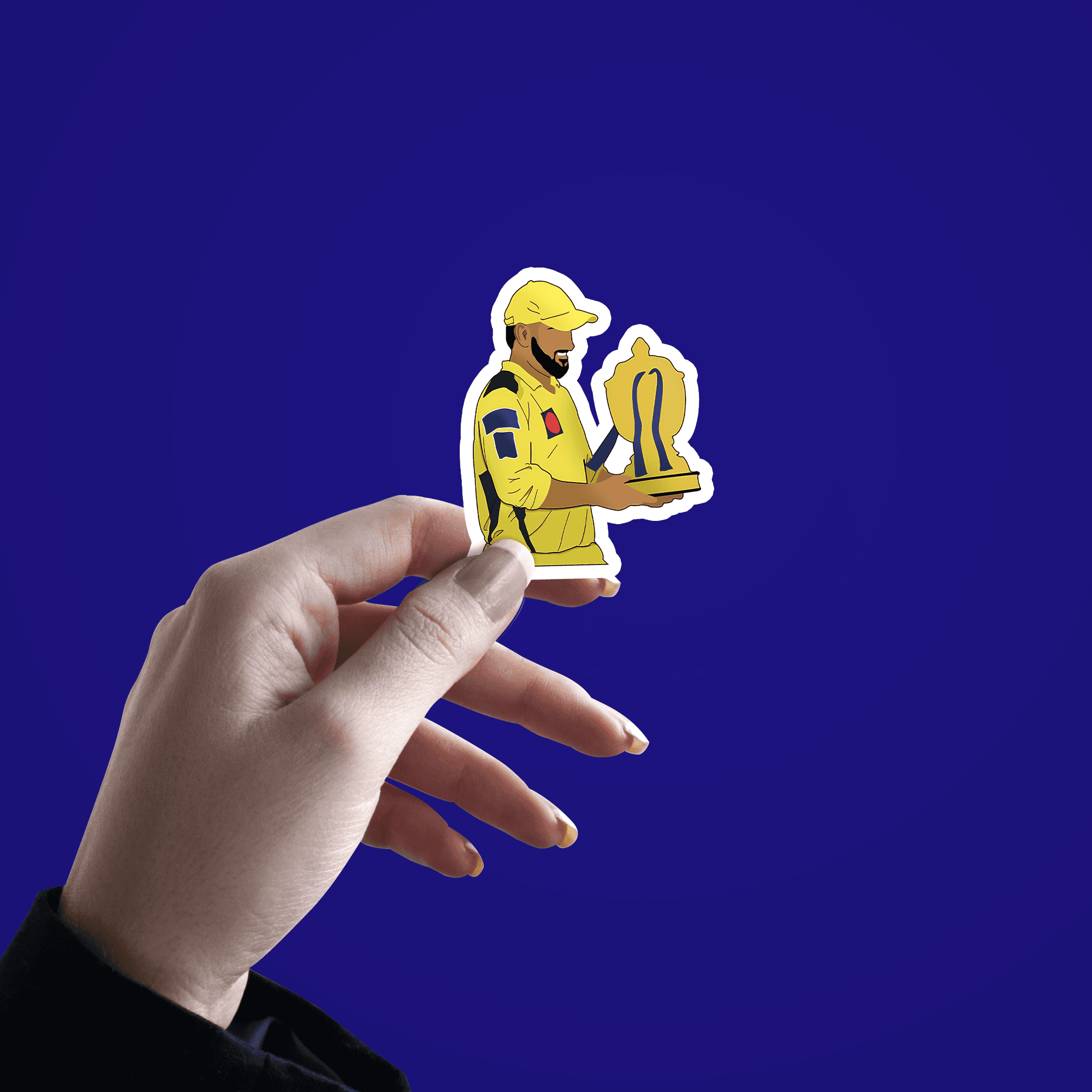 CSK Winning Sticker - sticckiz.com