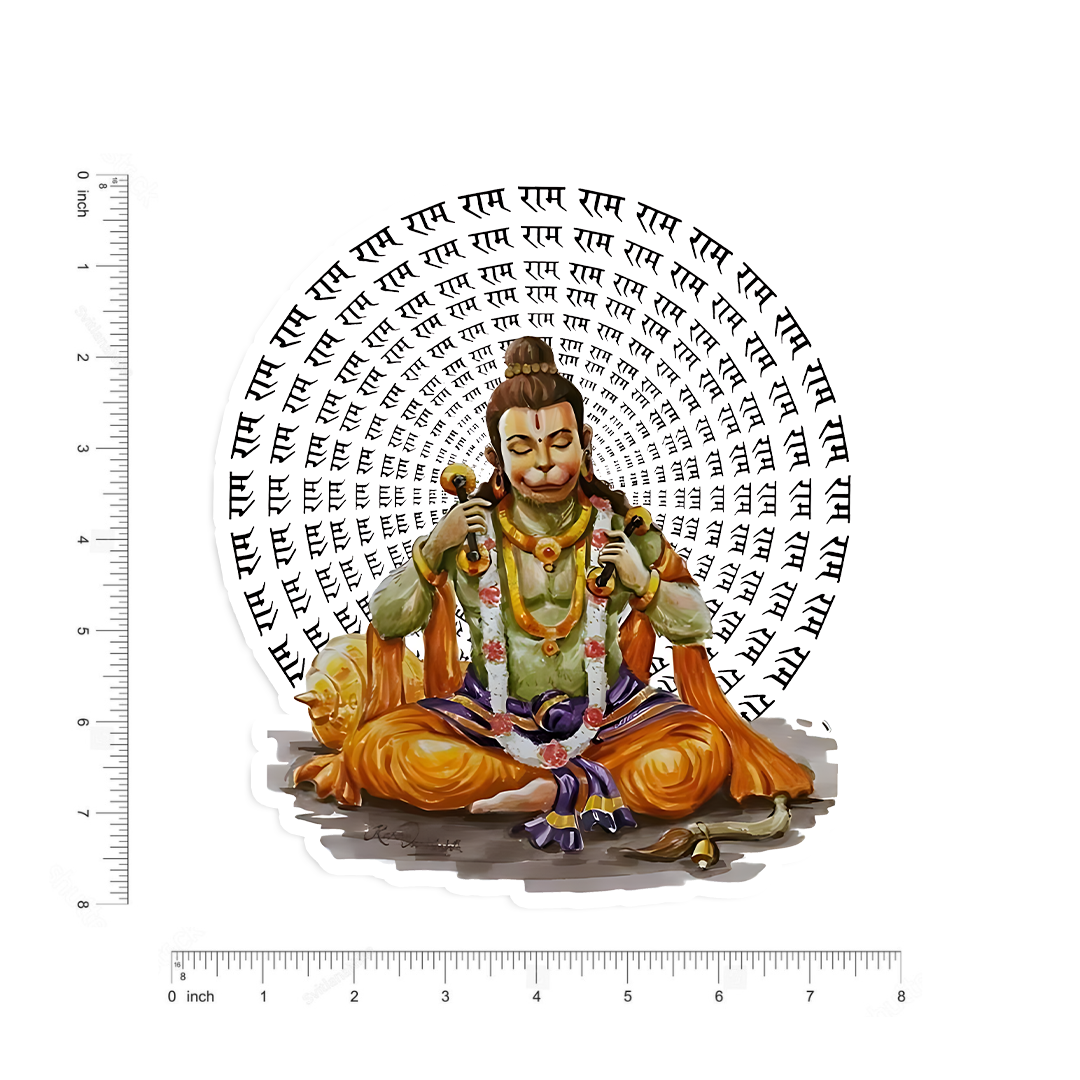 Lord Hanuman Bumper Sticker