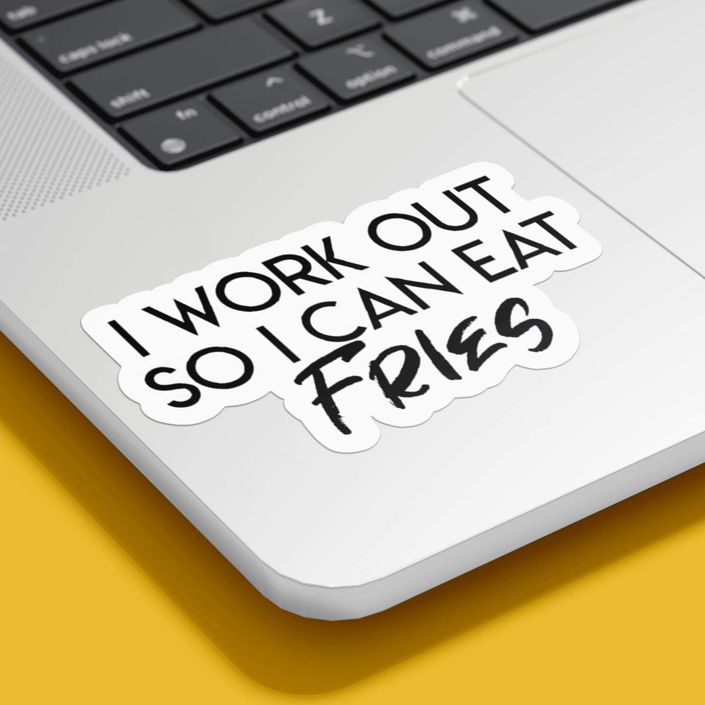 I Work Out Sticker - sticckiz.com