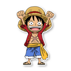 One Piece Luffy Sticker