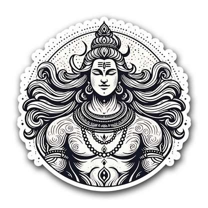 Shiv ji Bumper Sticker