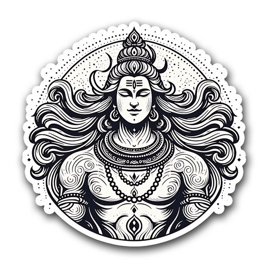 Shiv ji Bumper Sticker