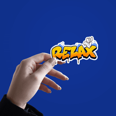 Relax Sticker - sticckiz.com