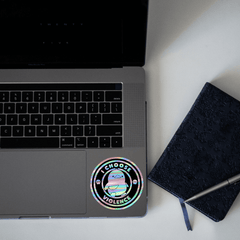 I Choose Violence Holographic Sticker - sticckiz.com