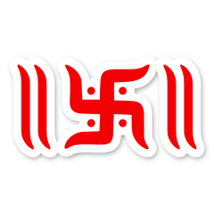 Swastik Sign Bumper Sticker