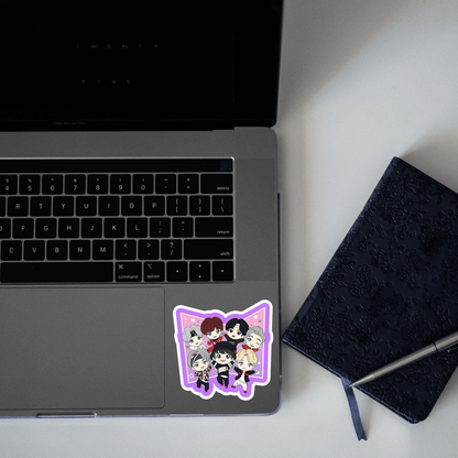Korean star animated sticker - sticckiz.com