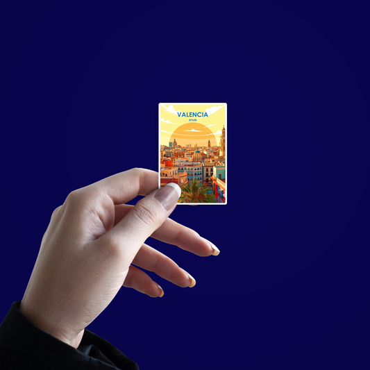 Valencia Card Sticker