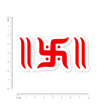 Swastik Sign Bumper Sticker