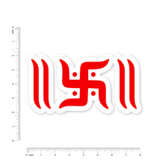 Swastik Sign Bumper Sticker