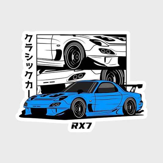 RX 7 Sticker - sticckiz.com