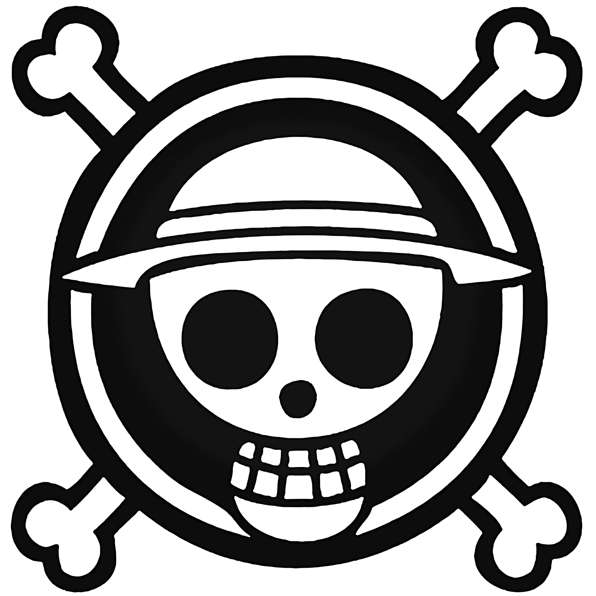 Luffy Pirate Sticker - sticckiz.com