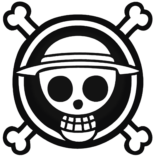 Luffy Pirate Sticker - sticckiz.com