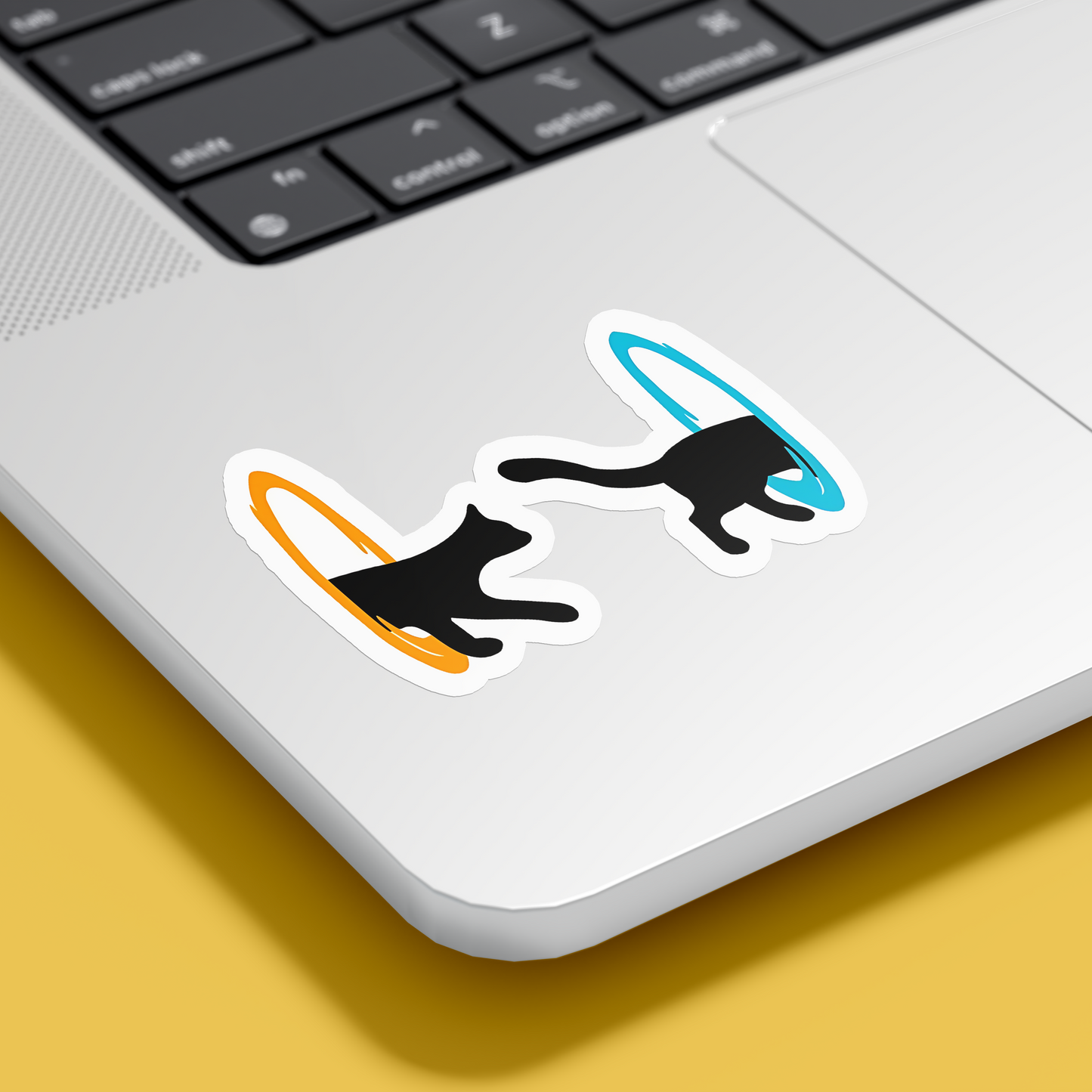 Cat Escaping Sticker