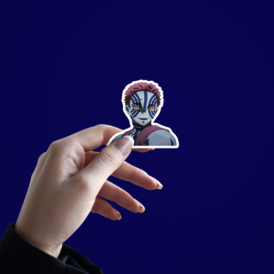 Akaza from Demon slayer Sticker