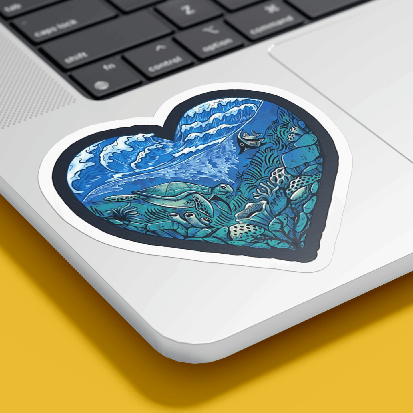 Heart Of The Ocean Sticker - sticckiz.com