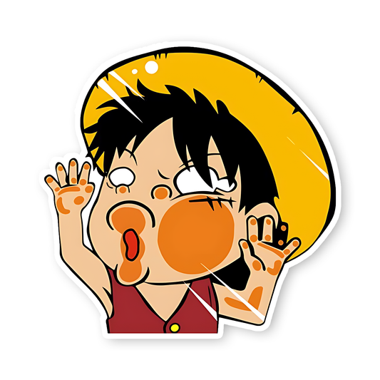 D. Luffy Sticker