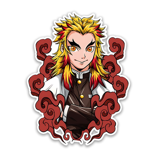 Kyojuro from Demon slayer Sticker