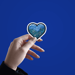 Heart Of The Ocean Sticker - sticckiz.com
