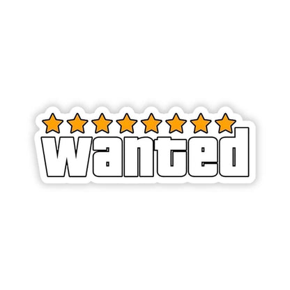 Wanted bumper Sticker - sticckiz.com