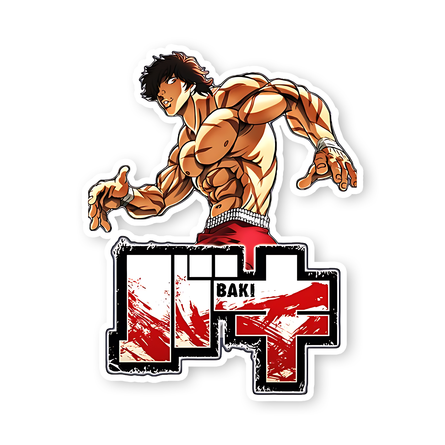 Baki Sticker