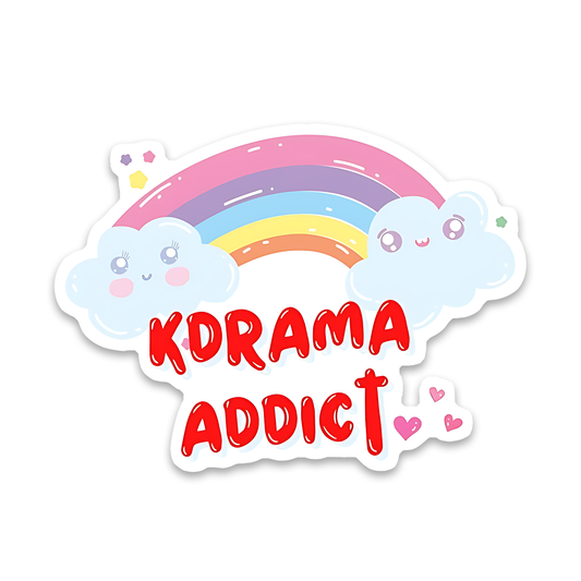K-Drama Addict Sticker