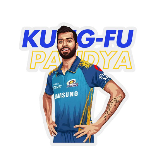 Kungfu Pandya Sticker - sticckiz.com