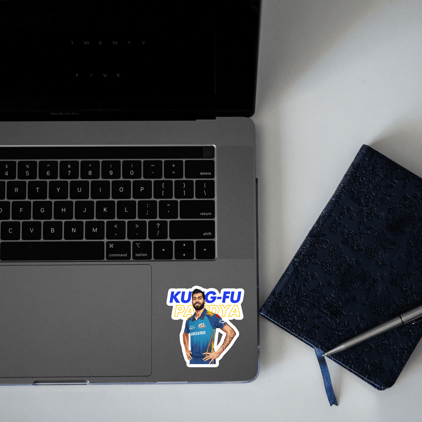 Kungfu Pandya Sticker - sticckiz.com