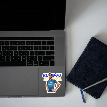 Kungfu Pandya Sticker - sticckiz.com