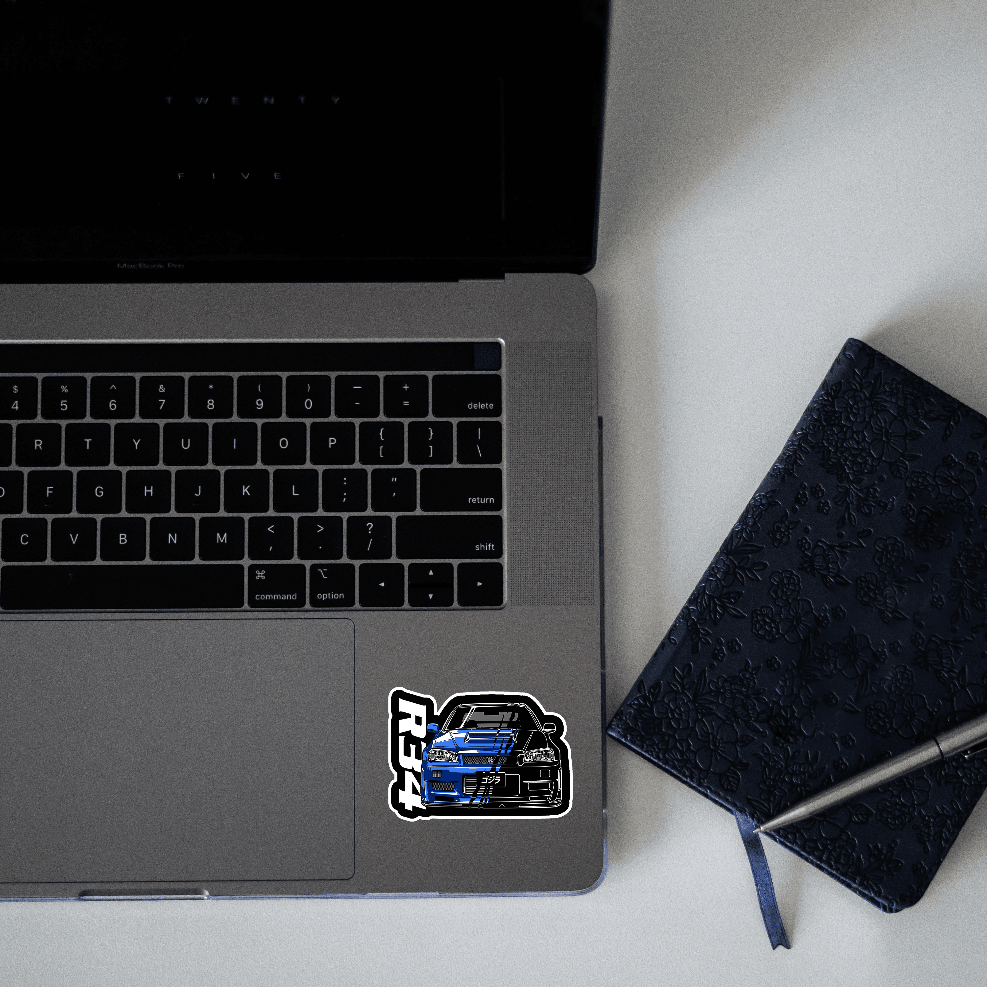 R34 car Sticker