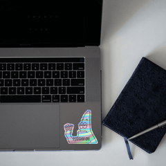 I Have 3 $ Patrick Star Holographic Sticker - sticckiz.com