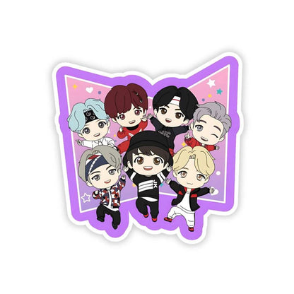 Korean star bumper Sticker - sticckiz.com