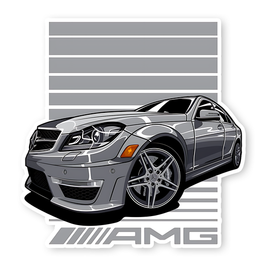 AMG Car Sticker