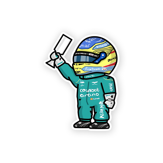 Alonso Sticker