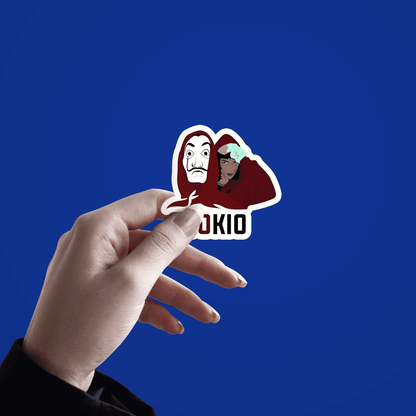 Money Heist Tokio Sticker - sticckiz.com