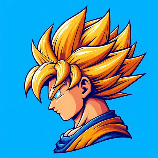Goku Anime Sticker - sticckiz.com