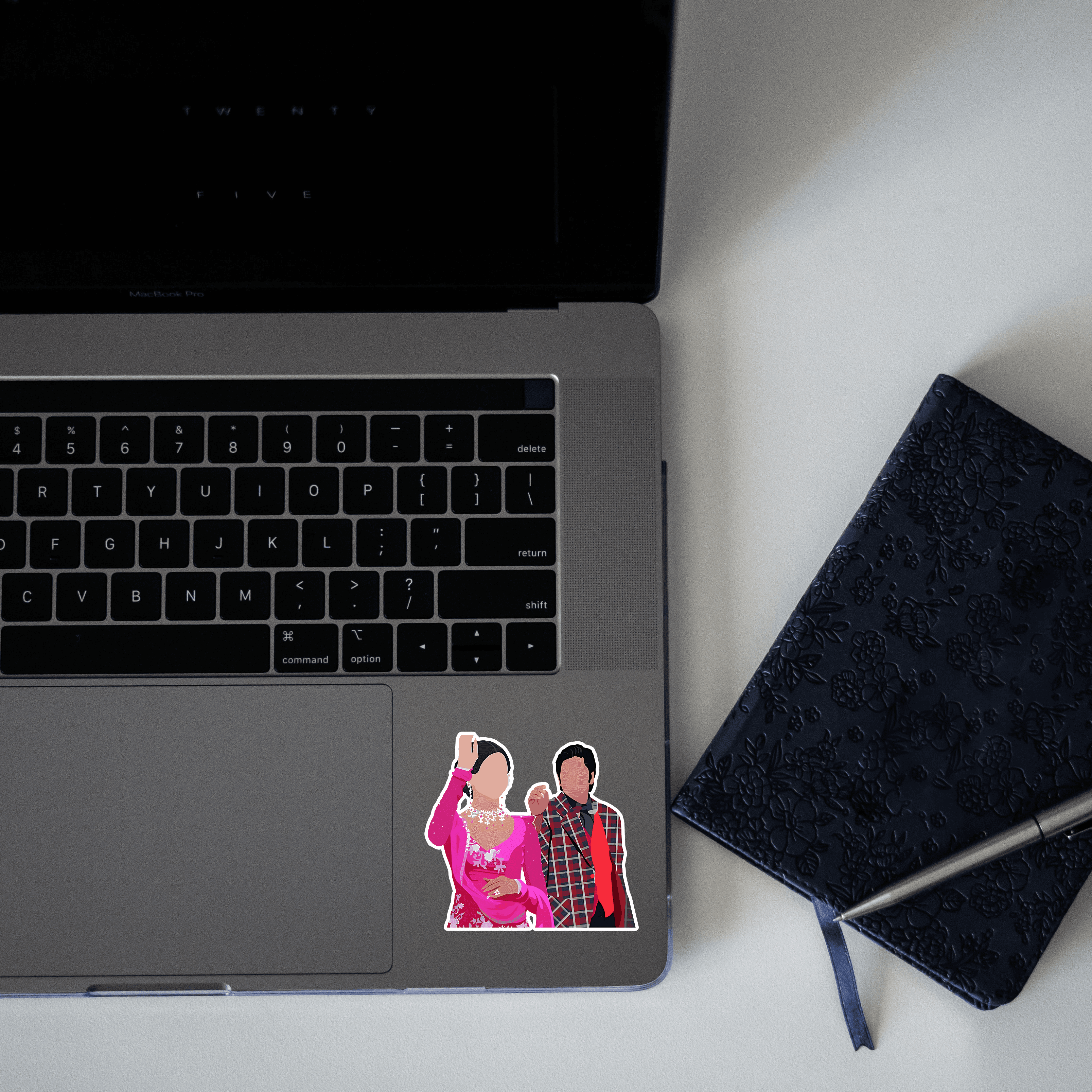 Om Shanti Om Movie Scene Sticker - sticckiz.com