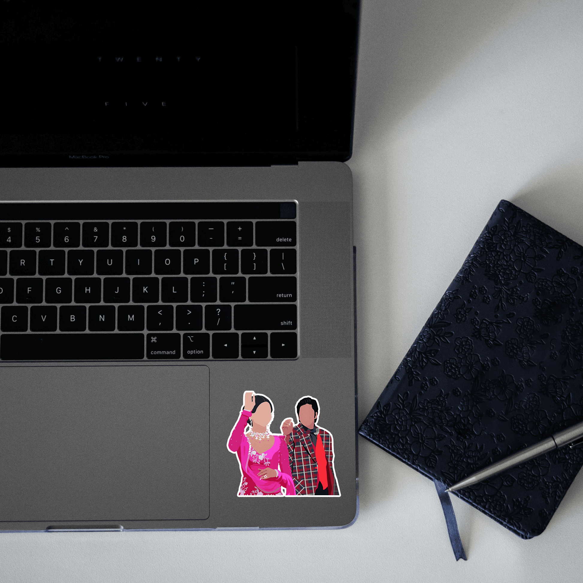 Om Shanti Om Movie Scene Sticker - sticckiz.com