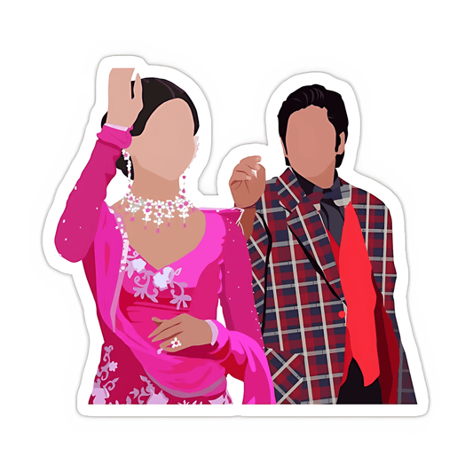 Om Shanti Om Movie Scene Sticker - sticckiz.com