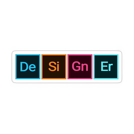 De-Si-Gn-Er Sticker - sticckiz.com