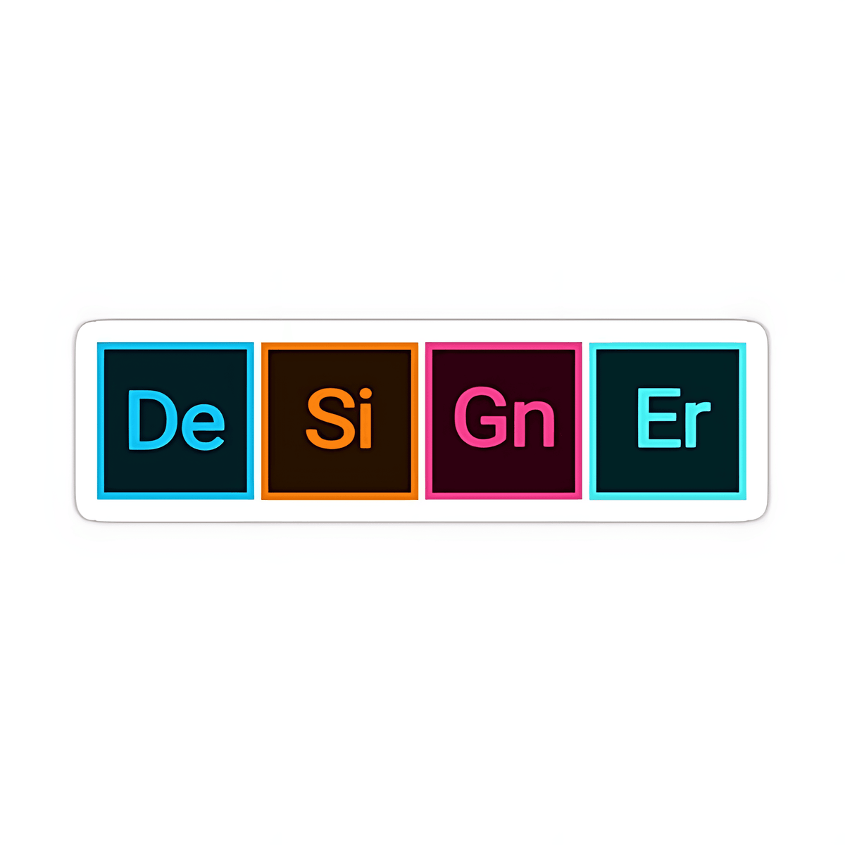 De-Si-Gn-Er Sticker - sticckiz.com