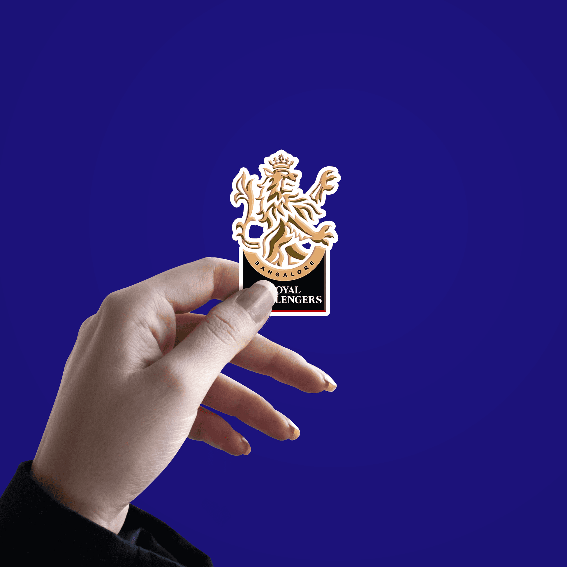RCB logo Sticker - sticckiz.com
