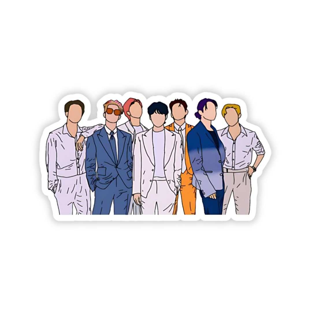 Korean star v2 bumper Sticker - sticckiz.com