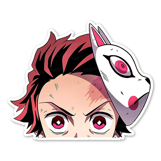 Tanjiro v2 from Demon slayer Sticker
