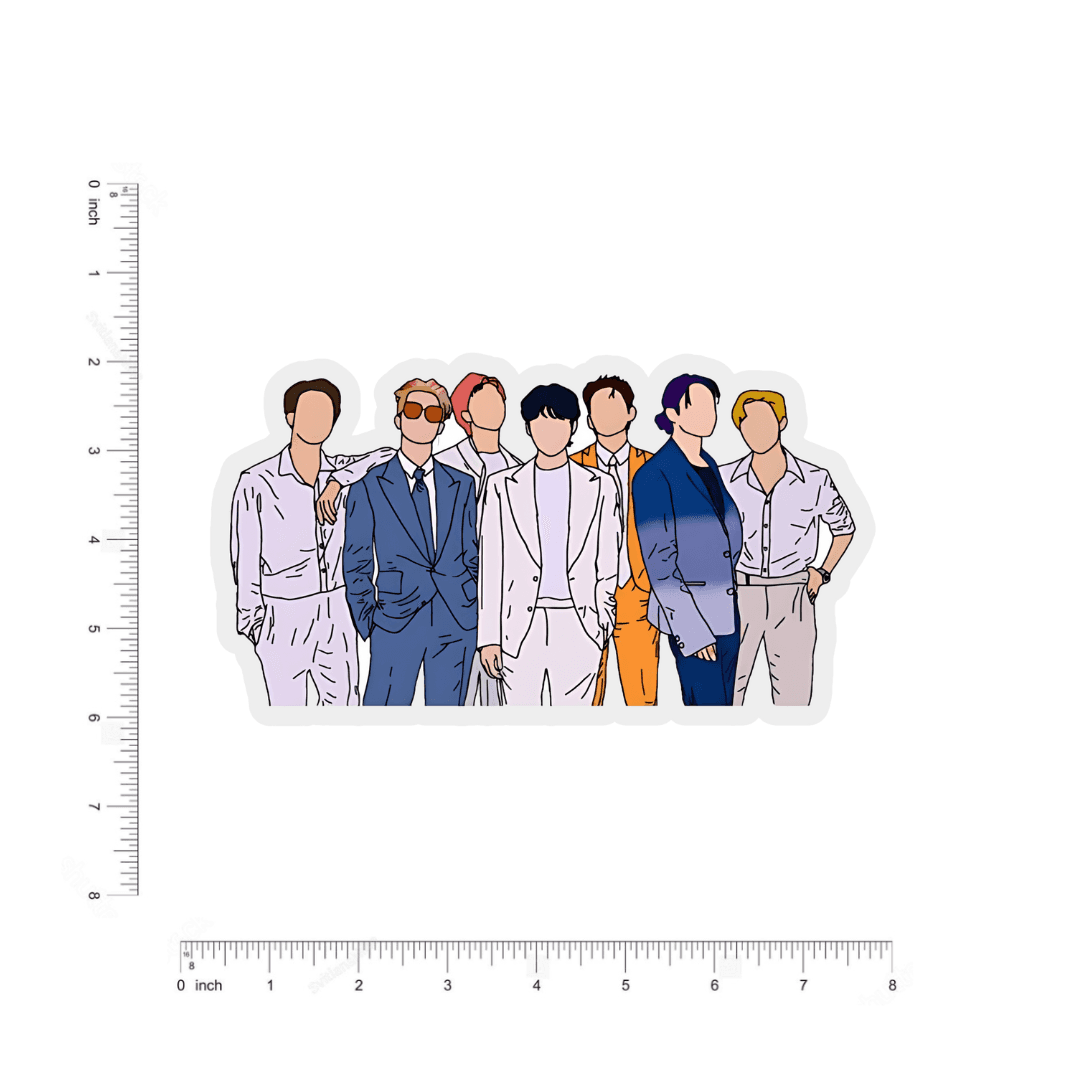 Korean star v2 bumper Sticker - sticckiz.com