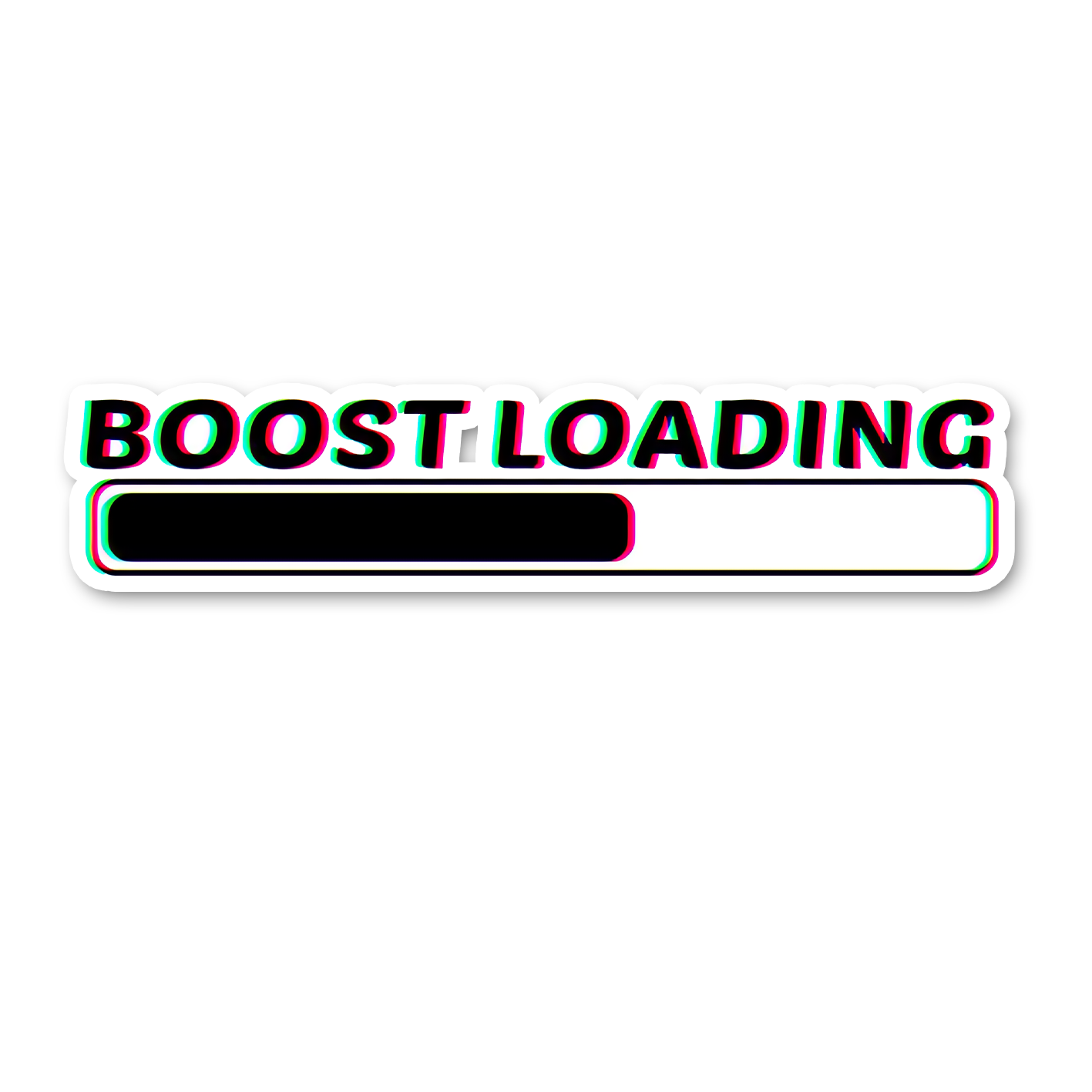 Boost Loading Bumper Sticker