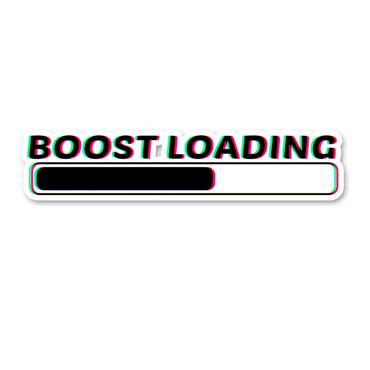 Boost Loading Bumper Sticker