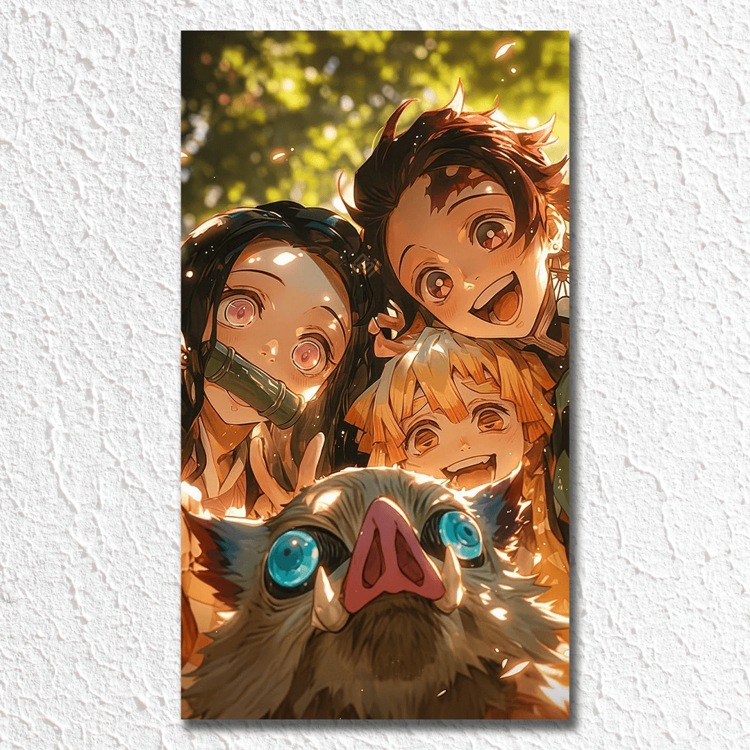 Demon Slayer Characters Poster V3 - sticckiz.com